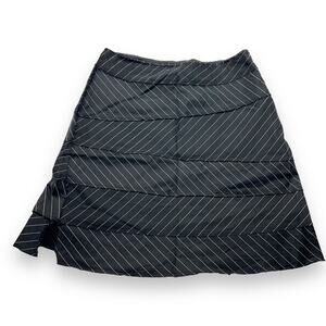 Renfrew Skirt Women's 4 Black Striped Mini Vintage Academia Academic Goth USA